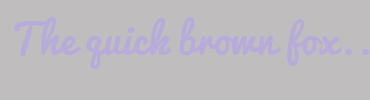 Image with Font Color B7ABDB and Background Color BFBDBD